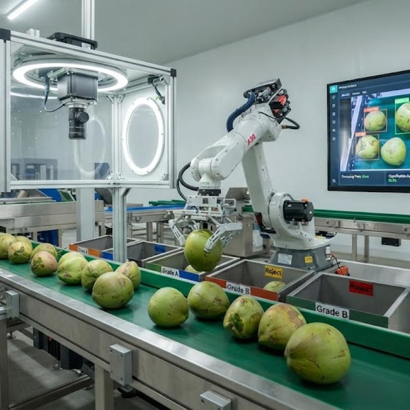 Dự án phân loại bằng Robot và Camera