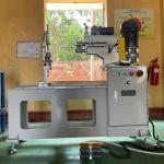 Máy là miệng ống thép