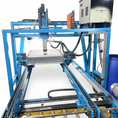 Máy hàn vỏ biến áp tự động