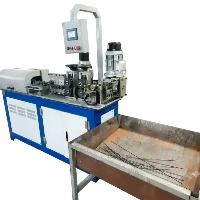 Máy nắn thẳng và cắt sợi thép