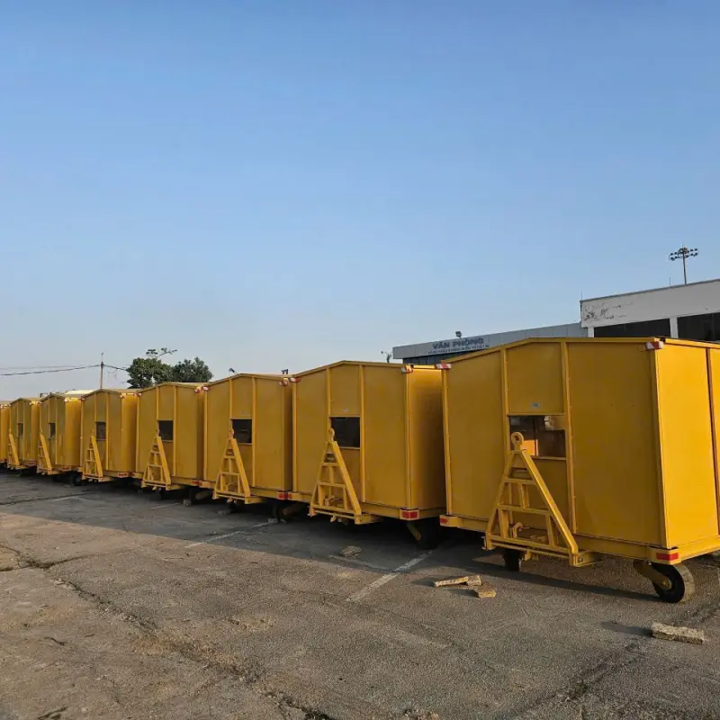 Xe Trolly 2.5 tấn có mái