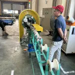 Máy cuốn màng, băng dính tự động