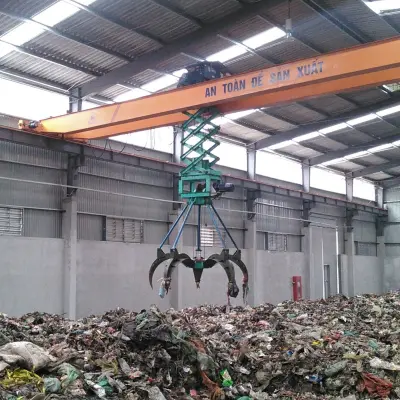 Cầu trục ngành rác