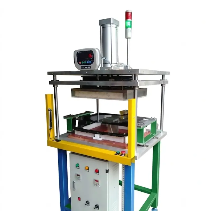 Máy ép dán kính bán tự động